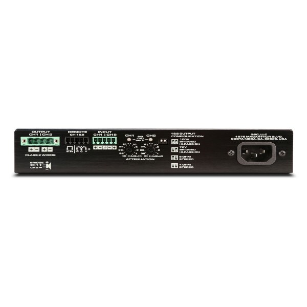 Main product image for QSC SPA Series SPA2-200 2 Channel EnergyStar 70V/100V/8 Ohm/4 Ohm Amplifier245-649
